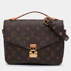 Louis Vuitton Brown Monogram Pochette Metis