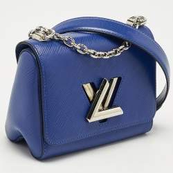 Louis Vuitton Blue Sapir Epi Leather Twist PM Bag