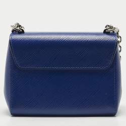 Louis Vuitton Blue Sapir Epi Leather Twist PM Bag
