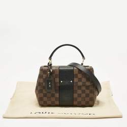Louis Vuitton Black Damier Ebene Canvas Bond Street BB Bag 