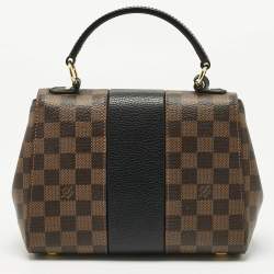 Louis Vuitton Black Damier Ebene Canvas Bond Street BB Bag 