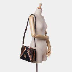 Louis Vuitton Black/Brown Monogram Brogue Pochette Metis