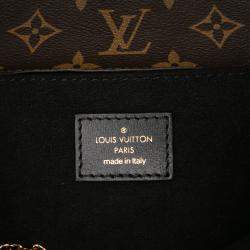 Louis Vuitton Black/Brown Monogram Brogue Pochette Metis