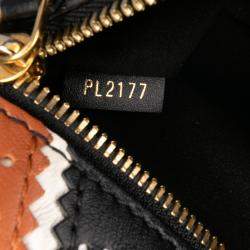 Louis Vuitton Black/Brown Monogram Brogue Pochette Metis