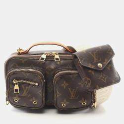 Louis Vuitton Utility Brown Monogram Canvas Crossbody Bag