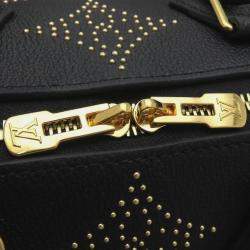 Louis Vuitton Monogram Empreinte Speedy Bandouliere 25 Handbag Noir
