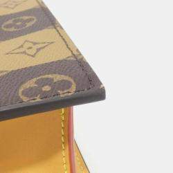 Louis Vuitton Monogram Stripe (Lv Squared) Sac Plat Messenger Handbag