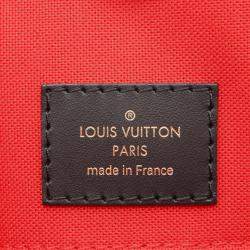 Pre Owned Louis Vuitton OnTheGo GM Brown Beige Monogram Giant Canvas Tote Bag