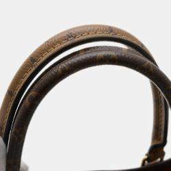 Pre Owned Louis Vuitton OnTheGo MM Brown Monogram Giant Canvas Tote Bag