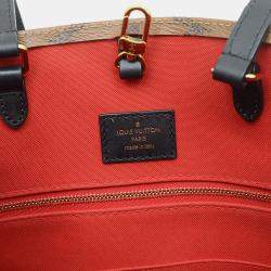 Pre Owned Louis Vuitton OnTheGo MM Brown Monogram Giant Canvas Tote Bag