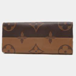 Pre Owned Louis Vuitton OnTheGo MM Brown Monogram Giant Canvas Tote Bag