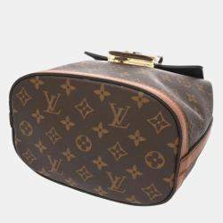 Louis Vuitton Monogram Reverse Dauphine Backpack Brown Canvas Backpack