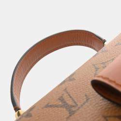Louis Vuitton Monogram Reverse Dauphine Backpack Brown Canvas Backpack