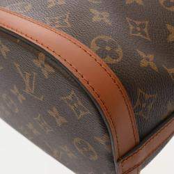 Louis Vuitton Monogram Reverse Dauphine Backpack Brown Canvas Backpack