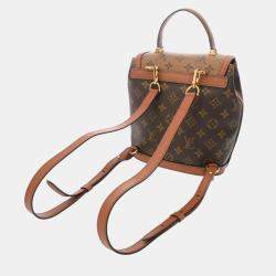 Louis Vuitton Monogram Reverse Dauphine Backpack Brown Canvas Backpack