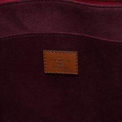 Louis Vuitton Monogram Jacquard On The Go Gm Tote Bag Bordeaux Pink