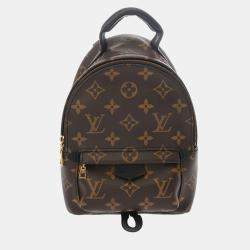 Louis Vuitton Monogram Palm Springs Mini Brown Canvas Backpack