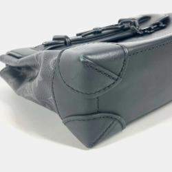 Louis Vuitton Steamer PM Black Monogram Eclipse Canvas Crossbody Bag