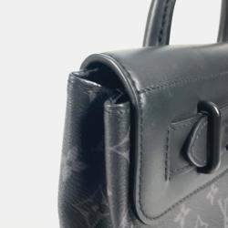 Louis Vuitton Steamer PM Black Monogram Eclipse Canvas Crossbody Bag