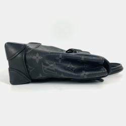 Louis Vuitton Steamer PM Black Monogram Eclipse Canvas Crossbody Bag