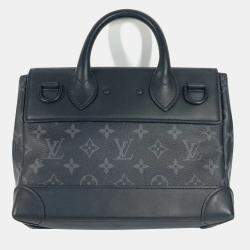 Louis Vuitton Steamer PM Black Monogram Eclipse Canvas Crossbody Bag