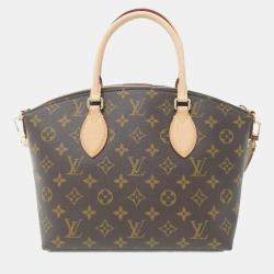 Pre Owned Louis Vuitton Boetie PM Brown Monogram Canvas Handbag
