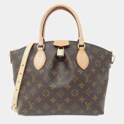 Pre Owned Louis Vuitton Boetie PM Brown Monogram Canvas Handbag