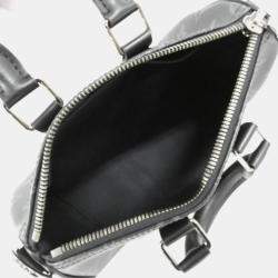 Louis Vuitton Monogram Eclipse Reverse Keepall Bandouliere 25 cm Boston Bag