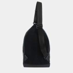 Louis Vuitton Racer Black Monogram Shadow Leather Sling Bag