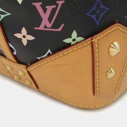 Louis Vuitton Monogram Multicolor Charlene Gm Tote Bag Shoulder Noir Black
