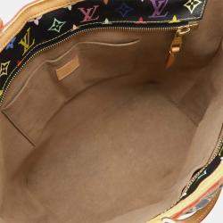 Louis Vuitton Monogram Multicolor Charlene Gm Tote Bag Shoulder Noir Black