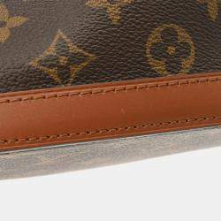 Louis Vuitton Monogram Reverse Dauphine Brown Canvas Backpack