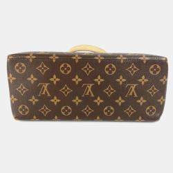 Louis Vuitton Monogram Petit Palais Pm Bag Tote Shoulder Handbag Canvas Brown