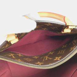 Louis Vuitton Monogram Petit Palais Pm Bag Tote Shoulder Handbag Canvas Brown