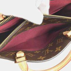 Louis Vuitton Monogram Petit Palais Pm Bag Tote Shoulder Handbag Canvas Brown