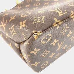 Louis Vuitton Monogram Petit Palais Pm Bag Tote Shoulder Handbag Canvas Brown