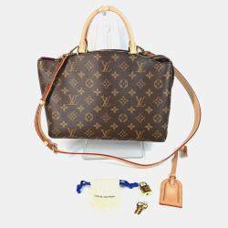 Louis Vuitton Monogram Petit Palais Pm Bag Tote Shoulder Handbag Canvas Brown