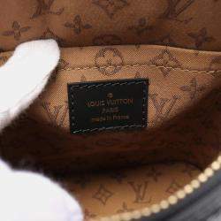Louis Vuitton Alma Backpack Epi Noir Bag Leather Black