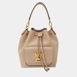Louis Vuitton Handbag Shoulder 2Way Calfskin Rock Me Bucket Nv Greige