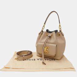 Louis Vuitton Handbag Shoulder 2Way Calfskin Rock Me Bucket Nv Greige