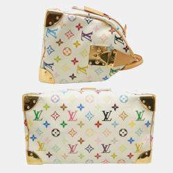 Louis Vuitton Multi Speedy 30 Handbag Blanc
