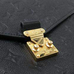 Louis Vuitton Monogram Empreinte Pochette Metis Mm Handbag Clutch Bag Shoulder Noir