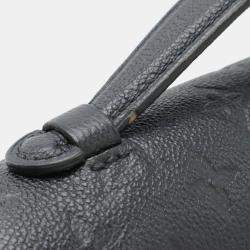 Louis Vuitton Monogram Empreinte Pochette Metis Mm Handbag Clutch Bag Shoulder Noir