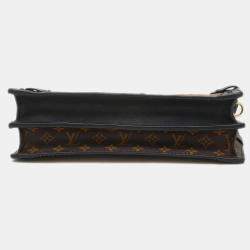 Louis Vuitton Trunk Brown Monogram Reverse Canvas Clutch Bag
