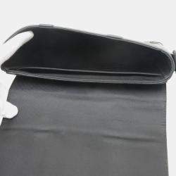 Louis Vuitton Monogram Trunk Messenger Pm Shoulder Bag Black