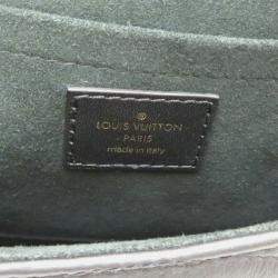 Louis Vuitton New Wave Chain Bag Mm Shoulder Leather Black