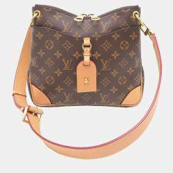 Louis Vuitton Odeon NM PM Brown Monogram Canvas Shoulder Bag