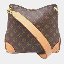 Louis Vuitton Odeon NM PM Brown Monogram Canvas Shoulder Bag