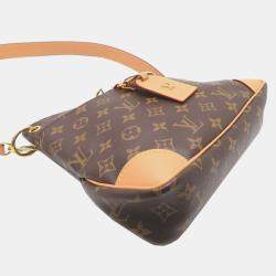 Louis Vuitton Odeon NM PM Brown Monogram Canvas Shoulder Bag