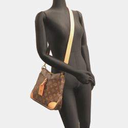 Louis Vuitton Odeon NM PM Brown Monogram Canvas Shoulder Bag